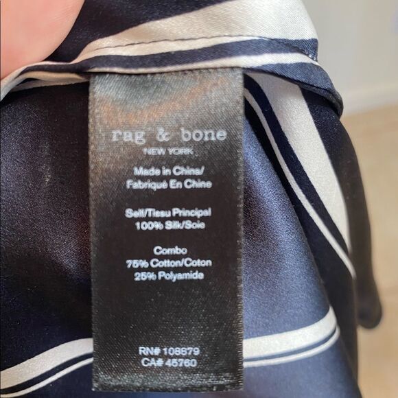 Rag & Bone Silk Blouse - Picture 8 of 15